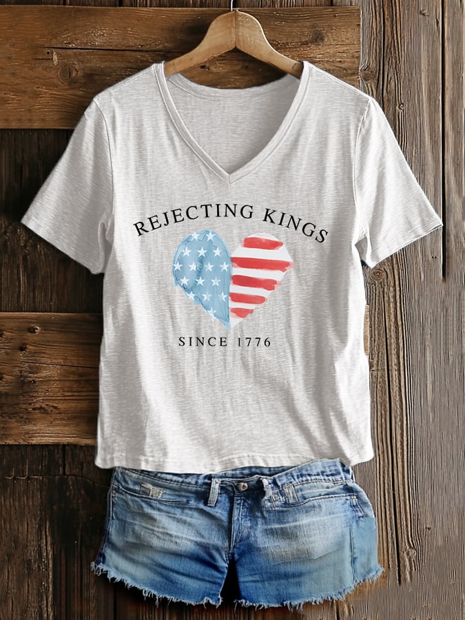 Women's Casual Fashion Fdt  Rejects The King T-Shirt