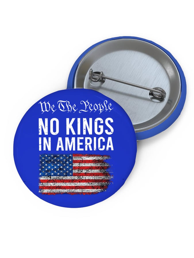 Unisex casual fashion FDT reject the king brooch