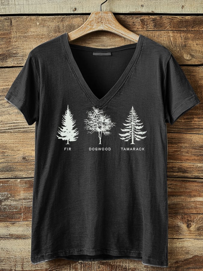 Women's FDT Tree  Print T-Shirt