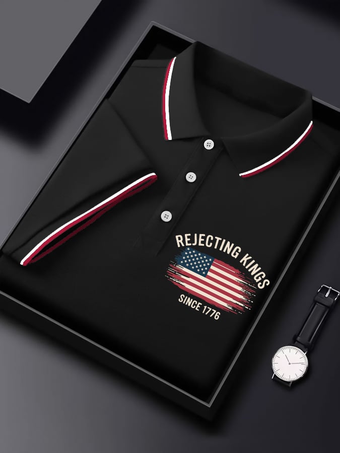Men's Casual Fashion Fdt Reject King Polo