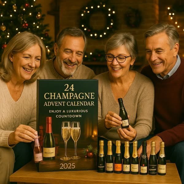 🔥Last Day 49% OFF -🥂2025  Champagne Advent Calendar🎄