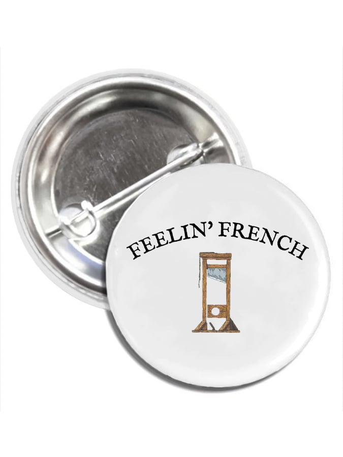 Unisex Guillotine "FDT" Brooch