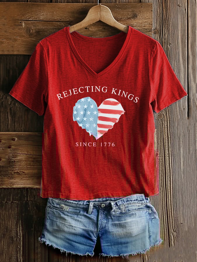 Women's Casual Fashion Fdt  Rejects The King T-Shirt