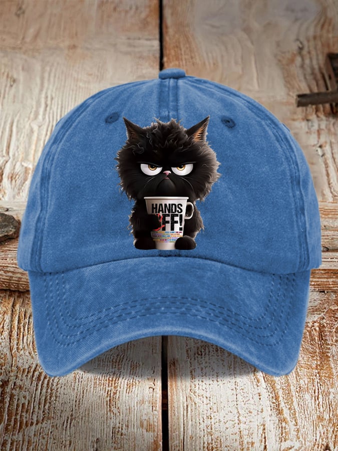 Unisex Cat Stop Washable Cotton Hat