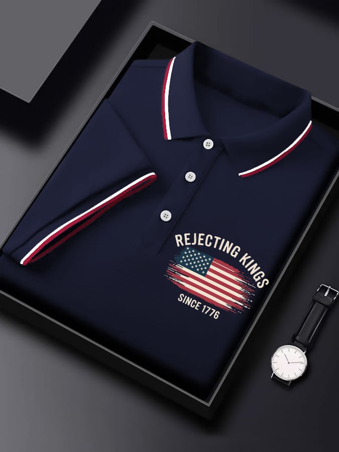 Men's Casual Fashion Fdt Reject King Polo