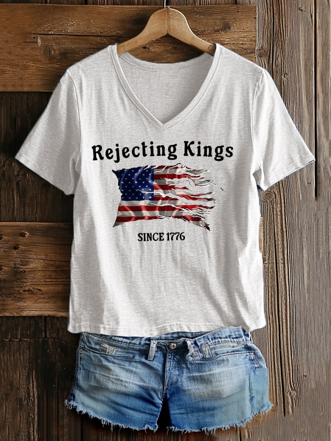 Women's  FTD  V-neck T-shirt