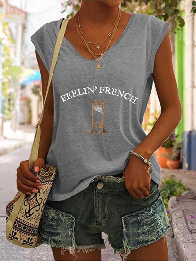 Women's Guillotine FDT Printed Casual Tank Top