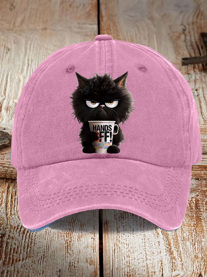 Unisex Cat Stop Washable Cotton Hat