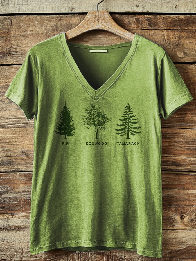 Women's FDT Tree  Print T-Shirt
